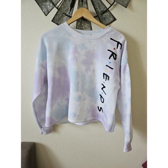 Friend's Tie Die Women's Sweater Size Large - Picture 1 of 8